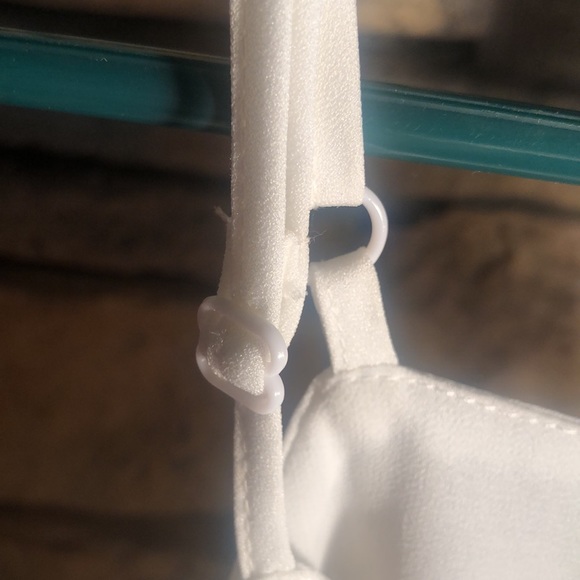 Women’s white Sheilay cold Shoulder spring eyelet crochet blouse - Picture 6 of 14